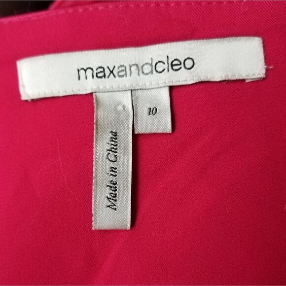 Max & Cleo Multicolor Ariel Colorblock Cocktail Dress - Picture 4 of 10